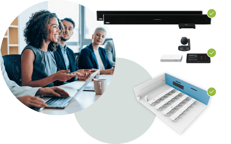 Hybrid meetings using Logitech and Nureva audio